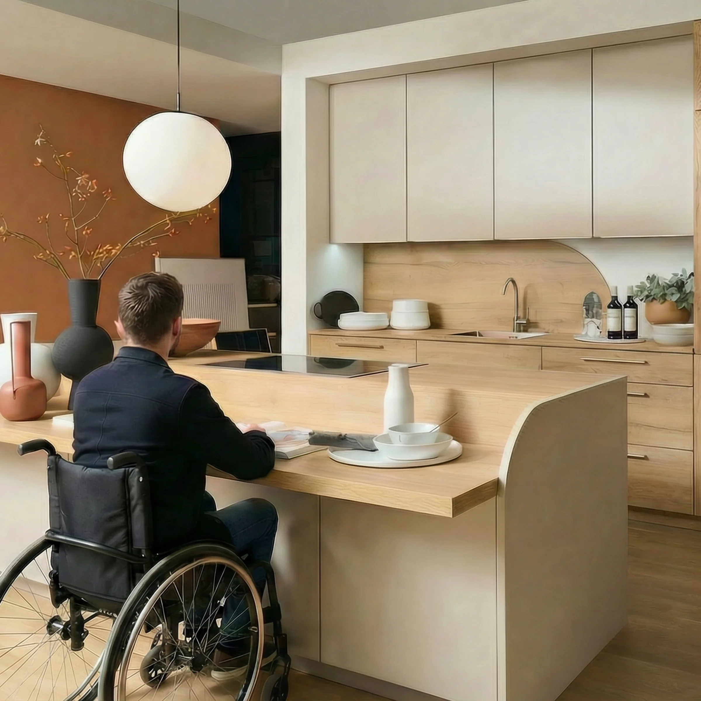 Die barrierefreie Küche